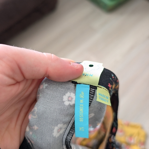 Farm Rio Floral-blocked Maxi Dress - Picture 8 of 9